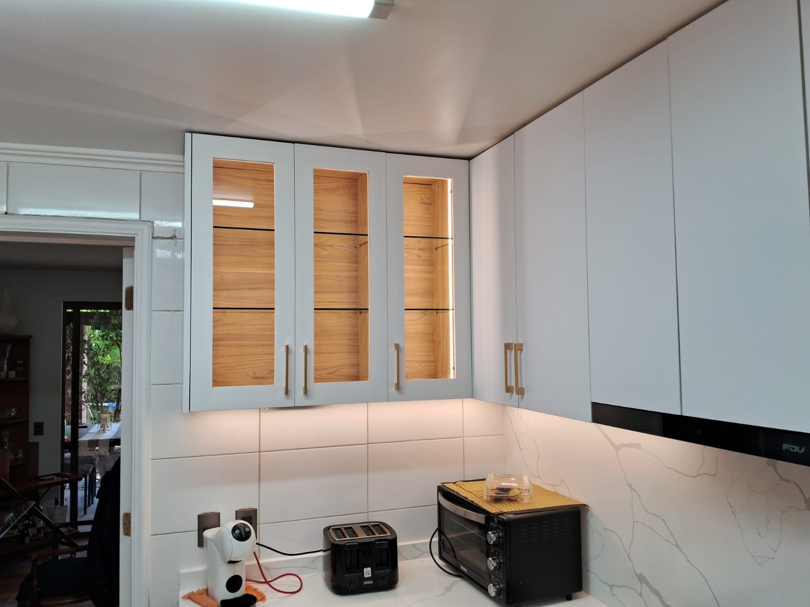 Puertas de cocina fabricadas con corte CNC